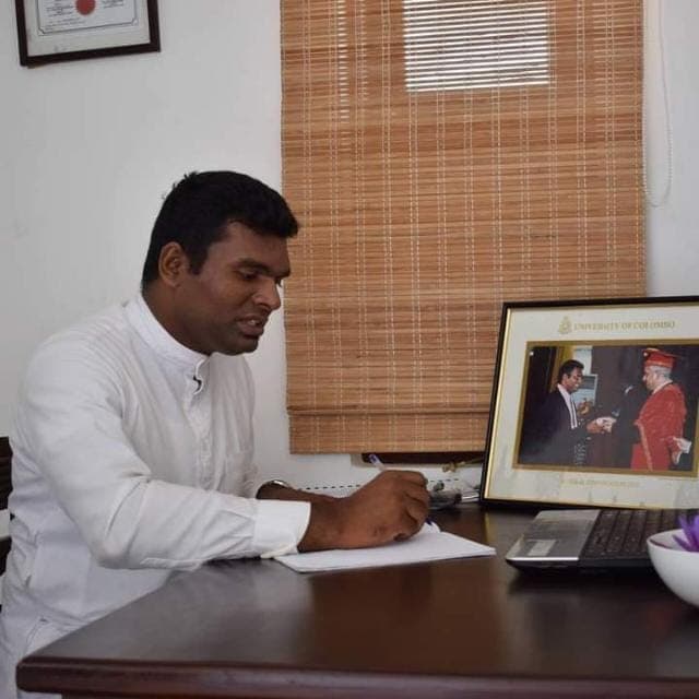 Dr. Udaya Prasanga, BAMS Ayurveda physician